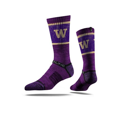 Picture of Washington Sock Purple Pride Crew Premium Reg
