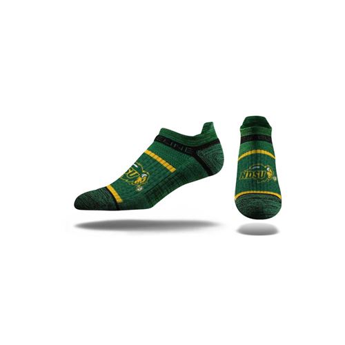 Picture of NDSU Sock Green Thundar No Show Premium Reg