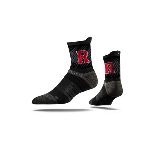 Picture of Rutgers Sock Raritan Black Mid Premium Reg