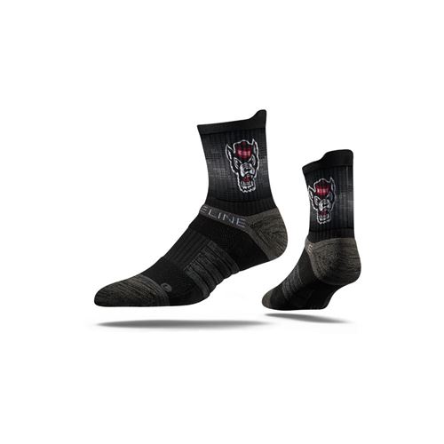 Picture of NC State Sock Black Pack Mid Premium Reg