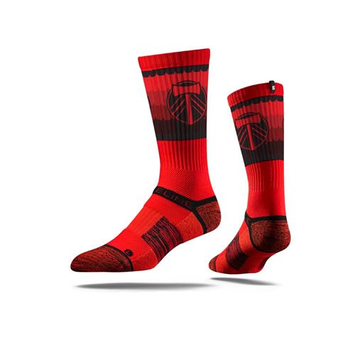 Picture of Portland Timbers Sock Blood Red Crew Premium Reg