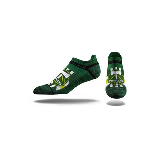 Picture of Portland Timbers Sock Forest Block No Show Premium Reg