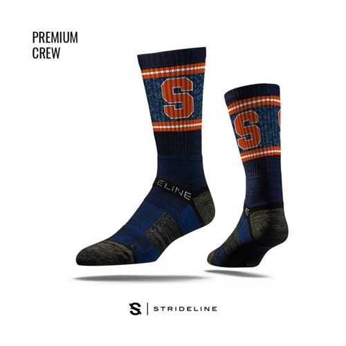 Picture of Syracuse Sock Syracuse Blue Crew Premium Reg