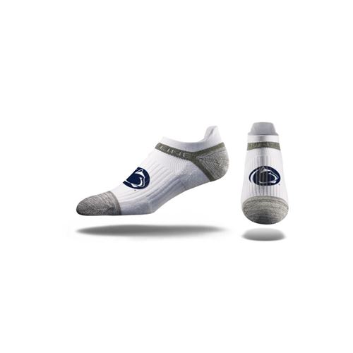 Picture of Penn State Sock Nittany White No Show Premium Reg