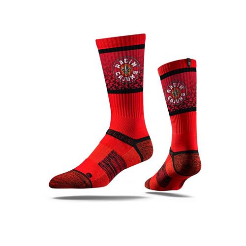 Picture of University of Louisiana at Lafayette Sock Ragin' Red Premium Reg